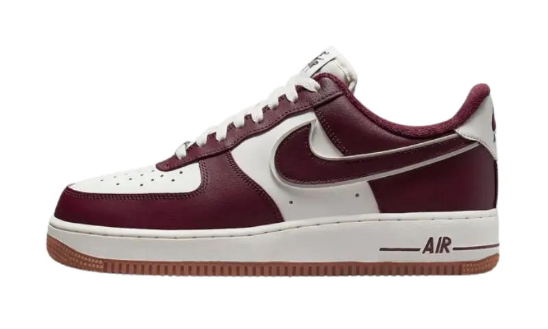 Nike Air Force 1 Low College Pack Night Maroon - MTHOR SHOP