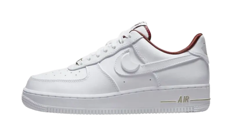 Nike Air Force 1 Low '07 SE Just Do It Summit White Team Red (Women's) - MTHOR SHOP