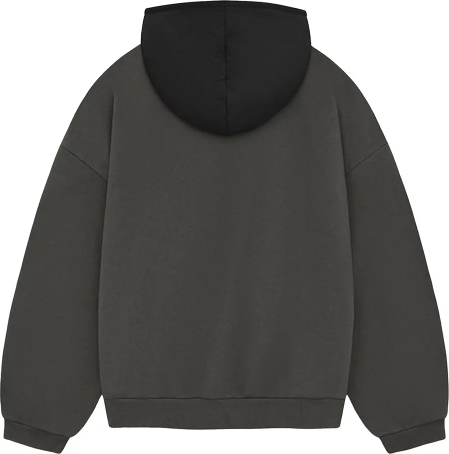 Fear of God Essentials Nylon Fleece Hoodie Ink/Jet Black