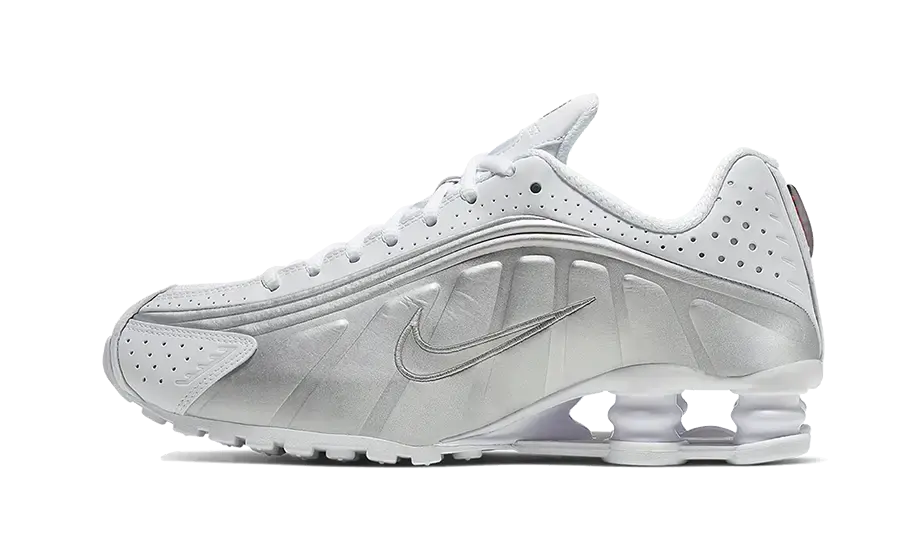 Nike Shox R4 White Metallic Silver (2019/2024) (W) AR3565-101 MTHOR SHOP