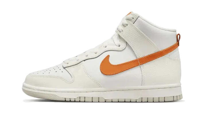 Nike Dunk High White Orange