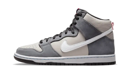 Nike SB Dunk High Medium Grey Pink - DJ9800-001