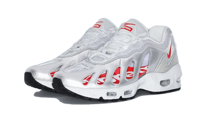 Nike Air Max 96 Metallic Silver Supreme - CV7652-001