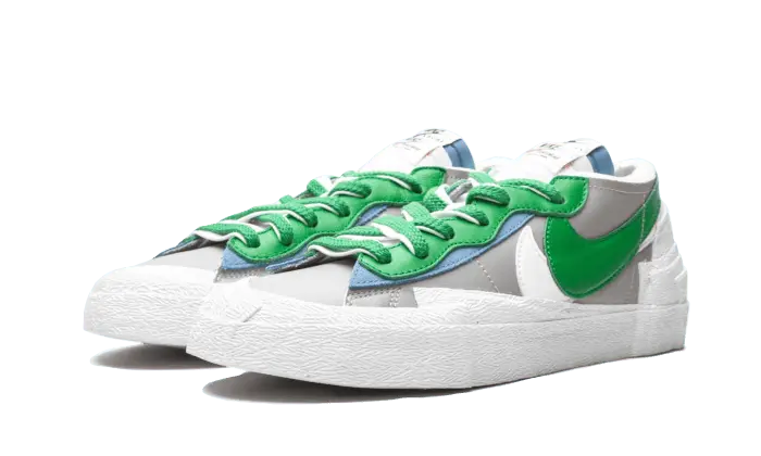 Nike Blazer Low Sacai Medium Grey Classic Green - DD1877-001