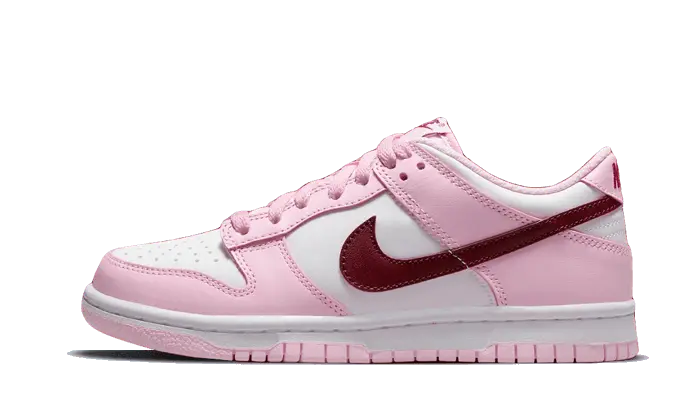 Nike Dunk Low Pink Red White - CW1590-601