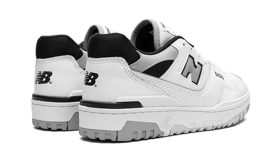 New Balance 550 White Concrete Black