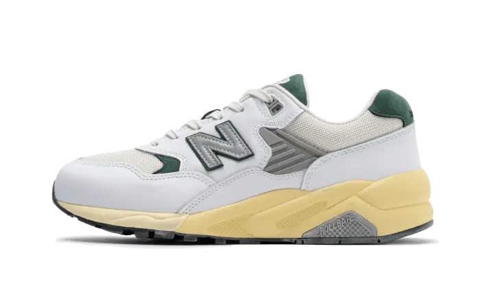 New Balance 580 White Nightwatch Green