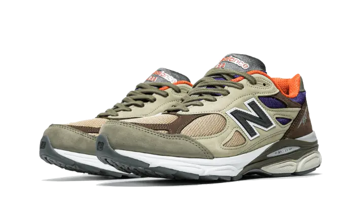 New Balance 990 V3 Made In Usa Tan Blue