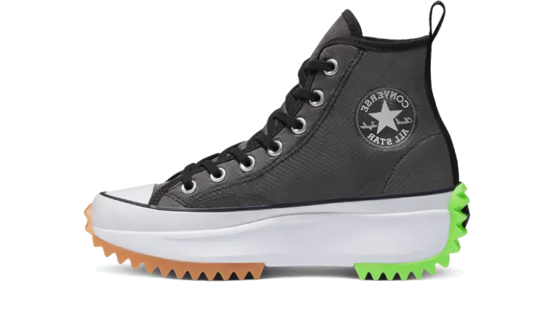 Converse Run Star Hike Hi Concrete Heat Ghost Green - 167852C