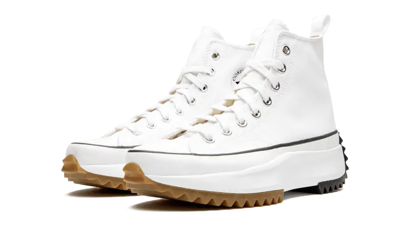 Converse Run Star Hike Hi White Black Gum - 166799C